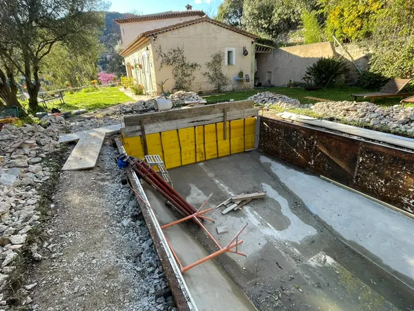 Rénovation piscine jardin, photo 5 sur 33